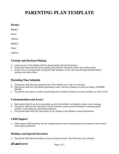 alluc parental guidance|Resources to develop a parenting plan .